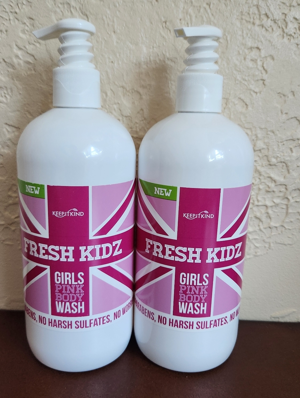 Keep It Kind Fresh Kidz Girls Pink Natural Body Wash